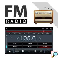 Multimedia Android 10 Ελληνικό Πλοηγό GPS & Menu 9,5 1DIN Οθόνη Αυτοκινήτου με Playstore, Ενισχυτή 4x60W, WI-FI, Bluetooth, Mirrorlink, USB, MP3, 9880A OEM