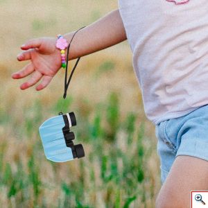 Παιδικά Compact Κιάλια Near Focus 10x22 Τσέπης Υψηλής Φωτεινότητας με Ρύθμιση Μυωπίας