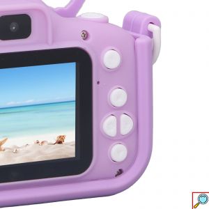 Παιδική Ψηφιακή Φωτογραφική Μηχανή 12 MP με Οθόνη IPS και Σχέδιο Μονόκερου