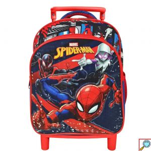 Παιδική Τσάντα με Ροδάκια με Σχέδιο Spiderman - 29 x 23 x 10cm