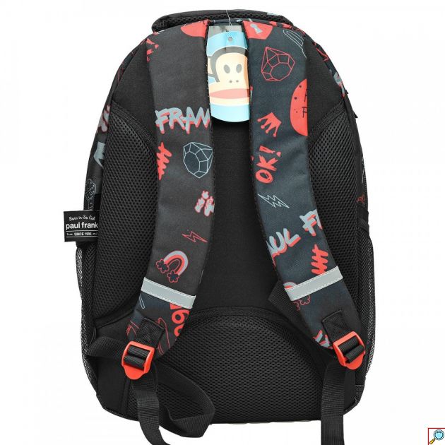Παιδικό Σακίδιο Πλάτης Ανατομικό 30lt με Θήκη Laptop Paul Frank Graffiti