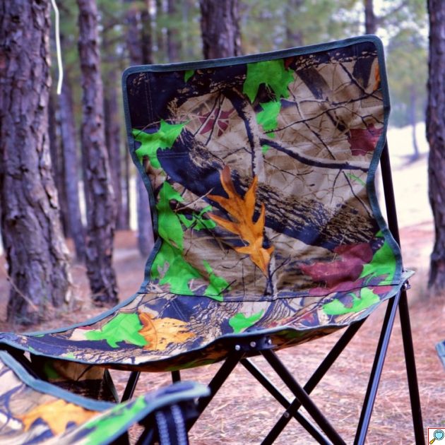 Καρέκλα Παραλίας και Camping Πτυσσόμενη Αδιάβροχη Camouflage 60x34x34cm