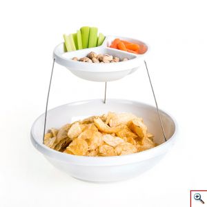 Πτυσσόμενο Mπολ 2 επιπέδων για πάρτυ - Twistfold Party Bowls