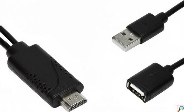 Phone to HDTV Adapter OT-7562S Μαύρο – Προβολή 1080p & Ευκολία Χρήσης