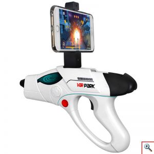 Πιστόλι Joystick Εικονικής Πραγματικότητας Για Smartphone, με Εφαρμογή APP για Παιχνίδια, Σύνδεση με Bluetooth, AR GUN Bluetooth Game, VARPARK-A9