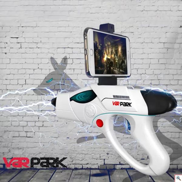 Πιστόλι Joystick Εικονικής Πραγματικότητας Για Smartphone, με Εφαρμογή APP για Παιχνίδια, Σύνδεση με Bluetooth, AR GUN Bluetooth Game, VARPARK-A9