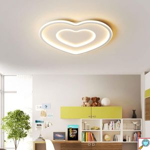 Φωτιστικό Οροφής - Πλαφονιέρα LED Καρδιά 54W Universo 3 Χρώματα