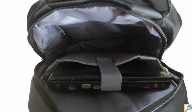 Σακίδιο Πλάτης με Θήκη Laptop 15.5″ & Αεριζόμενη Πλάτη - Εργονομικό Backpack για Εργασία, Σχολή & Ταξίδια σε Μαύρο Χρώμα