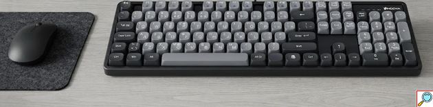 Ασύρματο Πληκτρολόγιο – Full Size με Ελληνικούς Χαρακτήρες - 104 Πλήκτρα, Εργονομικός Σχεδιασμός, Αξιόπιστη Σύνδεση