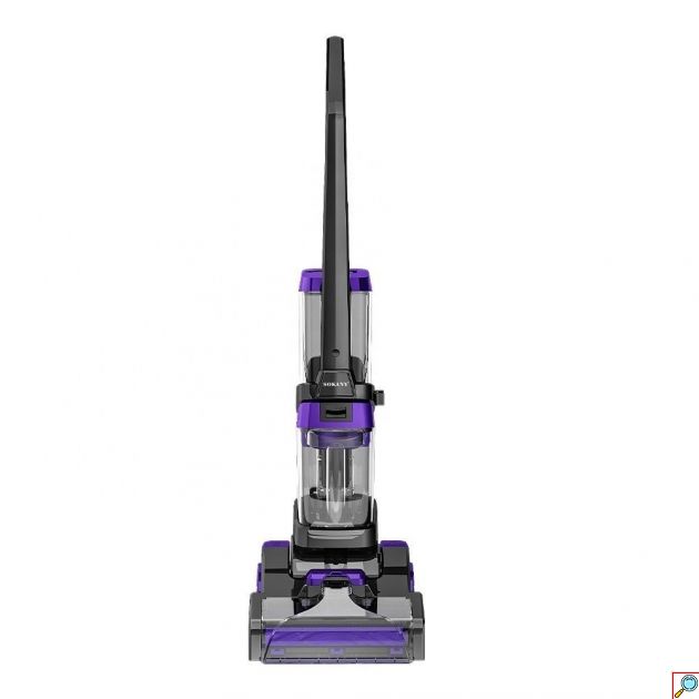 Ηλεκτρική Πλυντική Σκούπα Χαλιών 3600W – Υγρού & Στεγνού Καθαρισμού - 13kPa, Διπλές Βούρτσες, Θερμός Αέρας 70°C, Δοχείο 4L