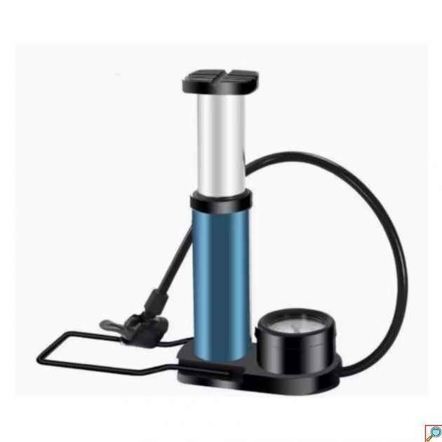 Τρόμπα Ποδηλάτου Ποδιού με Μανόμετρο 160 PSI