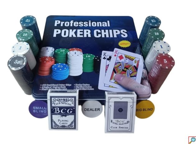 Σετ Πόκερ 400 Μάρκες με Gaming Mat – Επαγγελματικό Poker Set