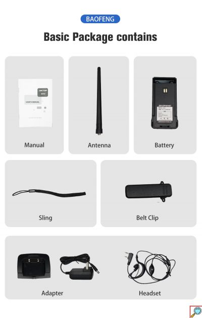 Ισχυρός Ασύρματος Πομποδέκτης 10W έως 10km UHF/VHF Dual Band 128 Κανάλια με Οθόνη, Φακό - Two Way Radio Tranceiver 