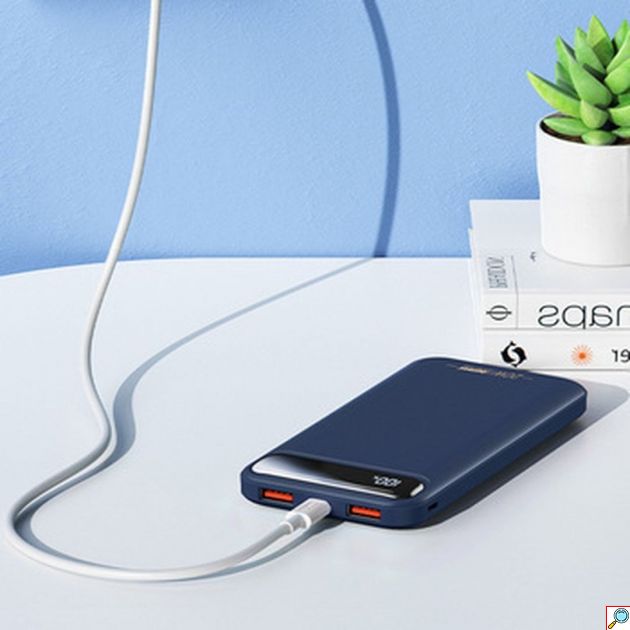 Power Bank 10000mAh - Ταχεία φόρτιση 22.5W, ψηφιακή ένδειξη και διπλή έξοδος USB