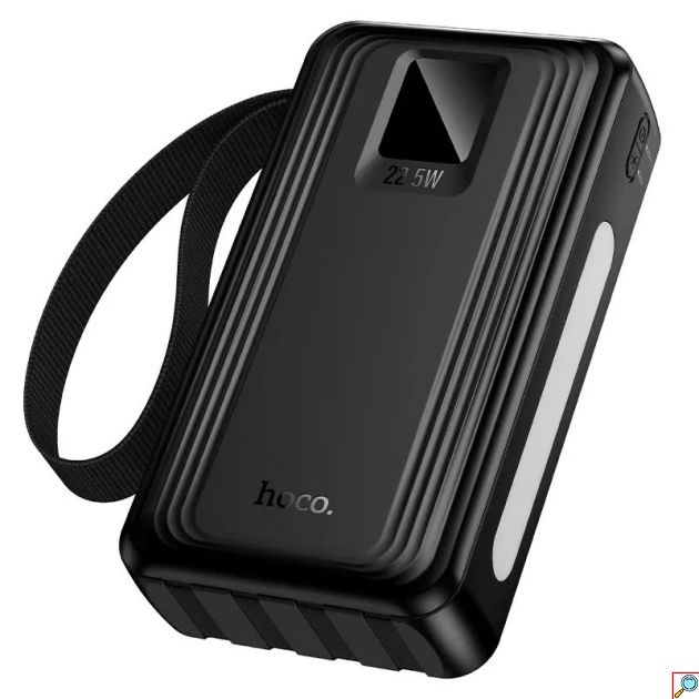 Power Bank 20000mAh – Ταχεία Φόρτιση 22.5W - Ενσωματωμένα Καλώδια, Power Delivery, LED Οθόνη & Φακός, 2x USB-A