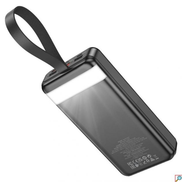 Power Bank 30000mAh – Fast Charge 22.5W & PD 20W - Φορητή Μπαταρία με 4 Θύρες, Οθόνη LED & Λουράκι Μεταφοράς