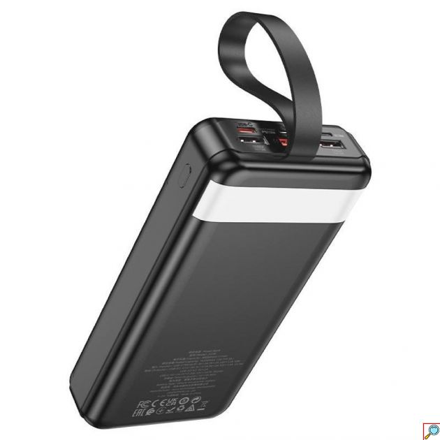 Power Bank 30000mAh – Fast Charge 22.5W & PD 20W - Φορητή Μπαταρία με 4 Θύρες, Οθόνη LED & Λουράκι Μεταφοράς
