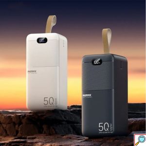 Power Bank 50000mAh Remax PD 27W και QC 22.5W