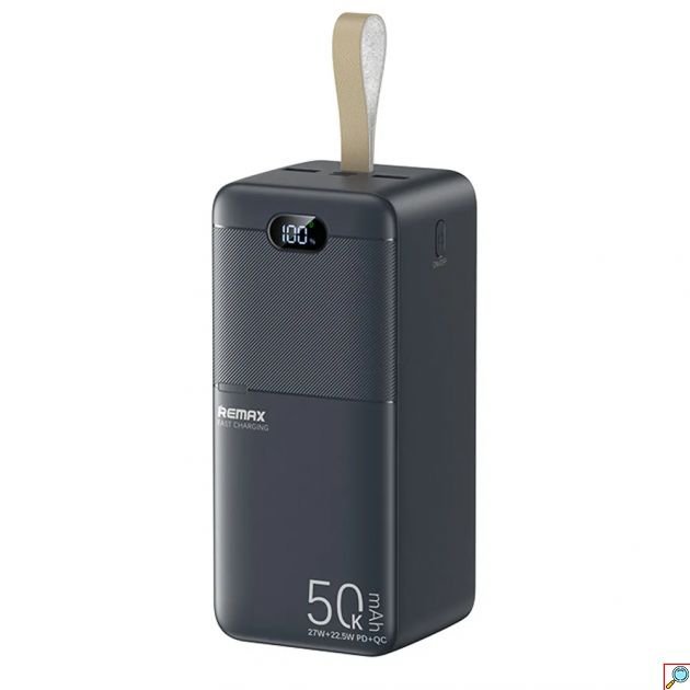 Power Bank 50000mAh Remax PD 27W και QC 22.5W