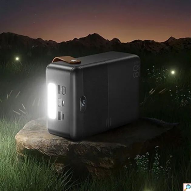 Power Bank REMAX 80000mAh – Γρήγορη Φόρτιση 27W PD και 22.5W QC - 4 Συσκευές, LED Οθόνη, Μεγάλη Χωρητικότητα