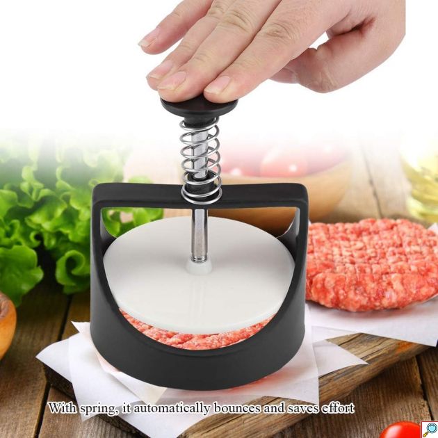 Πρέσα Παρασκευής Burger με Ραβδώσεις