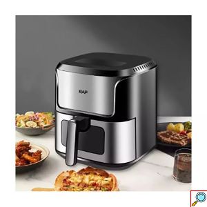 RAF Air Frier Φριτέζα Αέρος 1800W με Αποσπώμενο Κάδο 8,6L Ασημί 