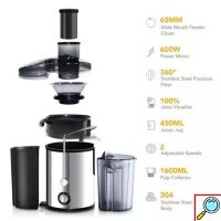 Sokany Αποχυμωτής 800W Inox-Ασημί 