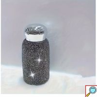 Μπουκάλι- Θερμός με Στρας 260ml Λιλά 