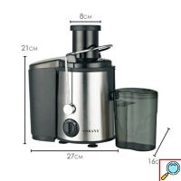 Sokany Αποχυμωτής 800W Inox-Ασημί 