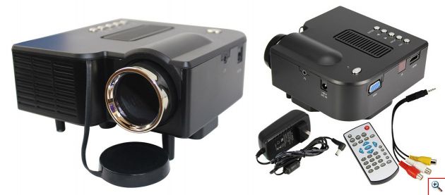 Mini Led HD Star View Multimedia Projector UC28+ με HDMI Θύρα