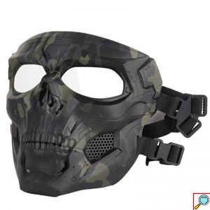 Προστατευτική Μάσκα για Κυνήγι / Paintball / Air - Soft σε Σχήμα Κρανίου Full Face Tactical Gear