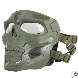 Προστατευτική Μάσκα για Κυνήγι / Paintball / Air - Soft σε Σχήμα Κρανίου Full Face Tactical Gear