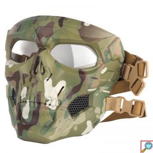 Προστατευτική Μάσκα για Κυνήγι / Paintball / Air - Soft σε Σχήμα Κρανίου Full Face Tactical Gear