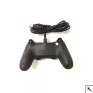 Ενσύρματο Χειριστήριο Doubleshock για PS4 Μαύρο OEM