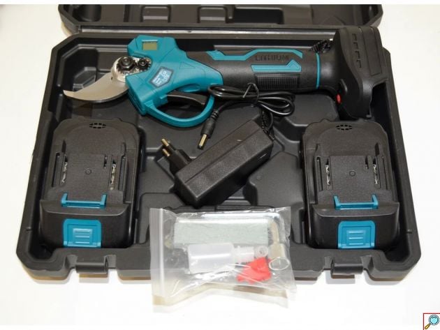 Επαναφορτιζόμενο Ψαλίδι Κλαδέματος Brushless NL-6351 48V – Με 2 Μπαταρίες 2500mAh - Για Ξεκούραστη & Γρήγορη Περιποίηση Κήπου
