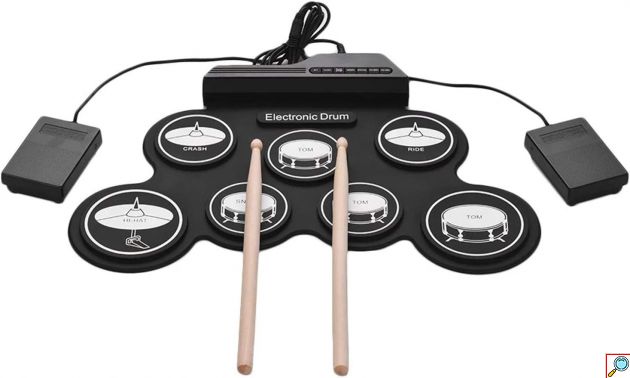 Ψηφιακό Σετ Τυμπάνων / Drums USB με Ενσωματωμένη Ψηφιακή Οθόνη