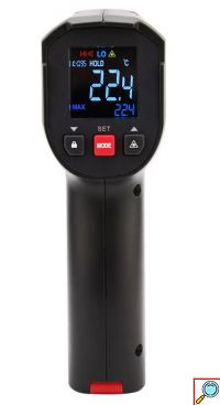 Ψηφιακό Θερμόμετρο Υπερύθρων -50℃ - 500℃ - Uni-T UT306M - Μαύρο