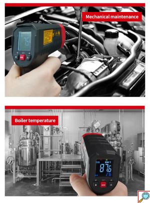 Ψηφιακό Θερμόμετρο Υπερύθρων -50℃ - 500℃ - Uni-T UT306M - Μαύρο