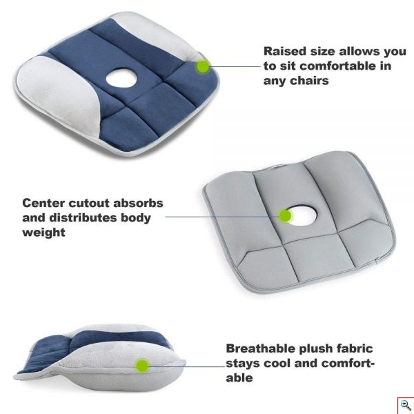 Ορθοπεδικό Μαξιλάρι Καθίσματος - Pure Posture Seat Cushion