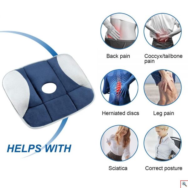 Ορθοπεδικό Μαξιλάρι Καθίσματος - Pure Posture Seat Cushion