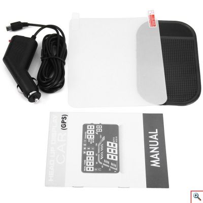 Οθόνη HUD Head Up Display Set Αυτοκινήτου με OBD II Interface Q7