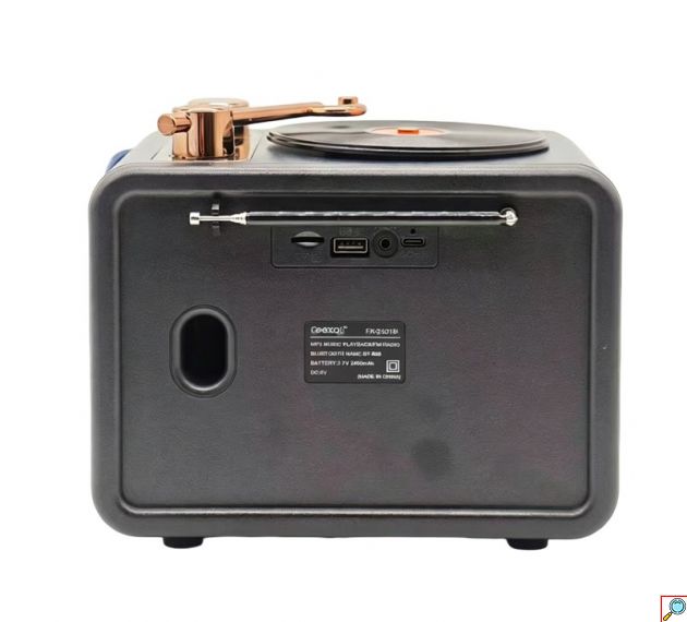 Ρετρό Ραδιόφωνο FM με Bluetooth 5.3 FX-2531B - Vintage Ηχείο με USB, TF Card & AUX