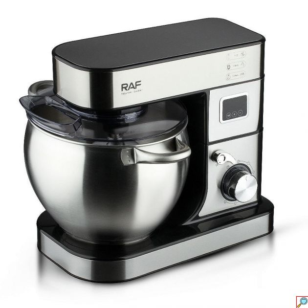Κουζινομηχανή RAF 2000W – Ισχυρή Απόδοση με Κάδο 8L και 6 Ταχύτητες