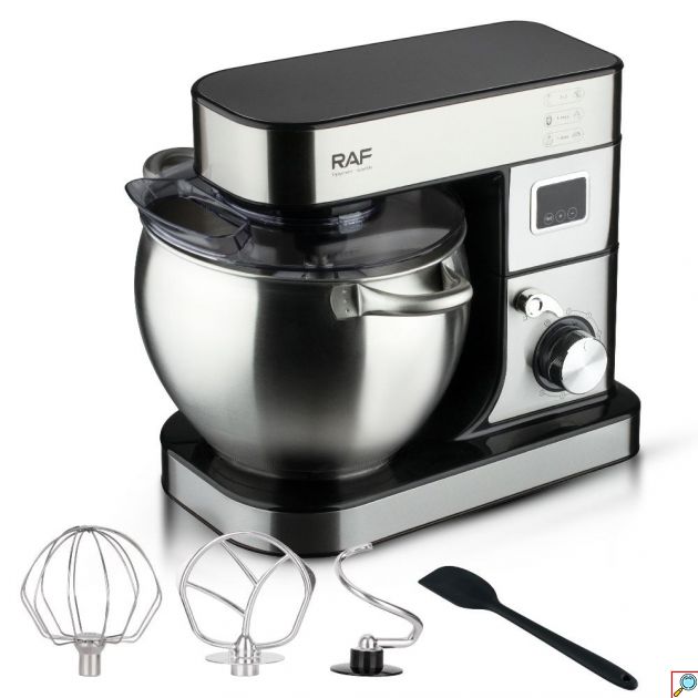 Κουζινομηχανή RAF 2000W – Ισχυρή Απόδοση με Κάδο 8L και 6 Ταχύτητες