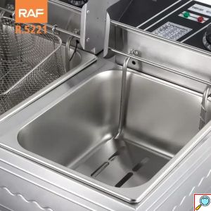 RAF Διπλή Ηλεκτρική Φριτέζα 5000W 5.5 + 5.5 L