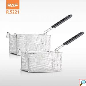 RAF Διπλή Ηλεκτρική Φριτέζα 5000W 5.5 + 5.5 L