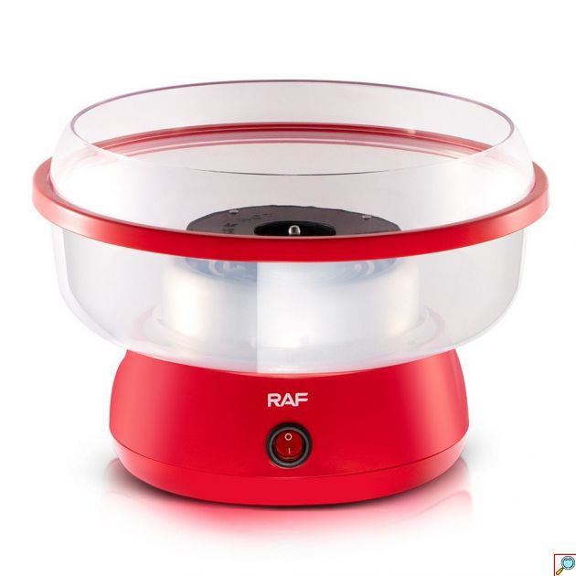 RAF Μηχανή για Μαλλί της Γριάς 500W -Cotton Candy Maker Κόκκινο
