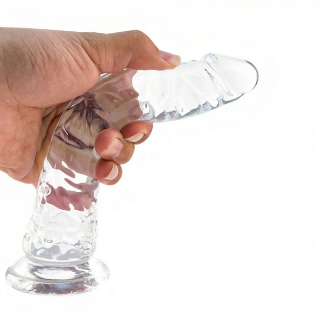 Ρεαλιστικό Dildo Σιλικόνης με Ισχυρή Βεντούζα
