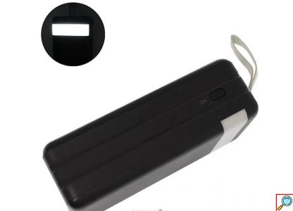 Remax Power Bank 60000mAh με 4 Θύρες USB-A Και Οθόνη