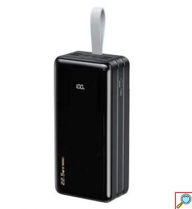 Remax Power Bank 60000mAh με 4 Θύρες USB-A Και Οθόνη